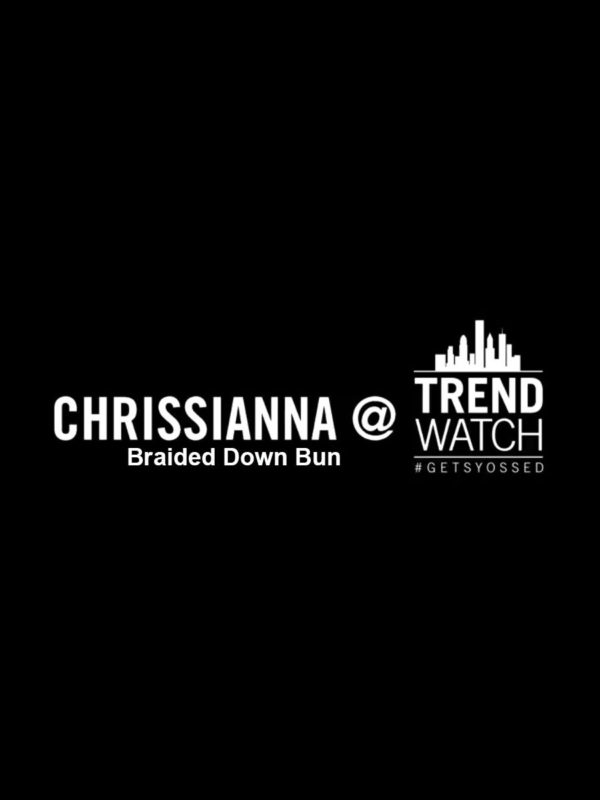 Braided Down Bun | @shopranoblog Trendwatch New York