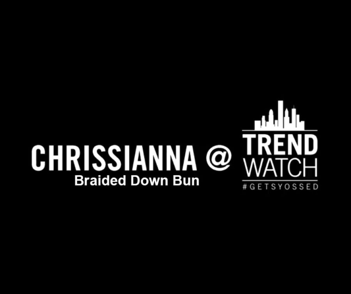 Braided Down Bun | @shopranoblog Trendwatch New York