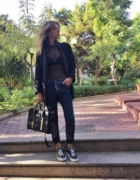 Sophisticated, urban, sexy look!